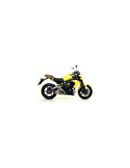ARROW Escape titanio fondo carbono Kawasaki ER-6N 12-16, ER-6F 12-16 y Versys 650 15-16 OC
