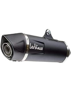 SILENCIOSO SBK ESCAPE MOTO MARCA LEOVINCI  HONDA FORZA 125 2017 - 2020 LEOVINCE NERO