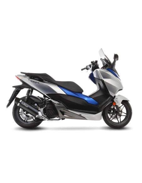 SILENCIOSO SBK ESCAPE MOTO MARCA LEOVINCI  HONDA FORZA 125 2017 - 2020 LEOVINCE NERO