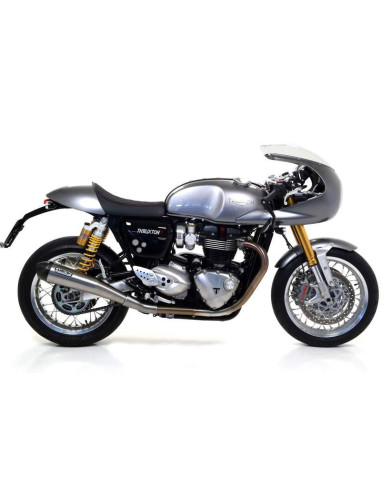 ARROW Escape acero Triumph Thruxton-Speed Twin