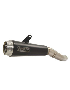 ARROW Escape acero negro pro-race Kawasaki ZX-6R 636 19-20