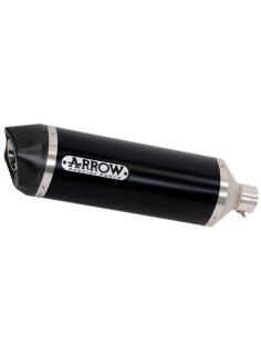 ARROW Escape Race-Tech Negro aluminio Kawasaki ZX-6R 636 19-20