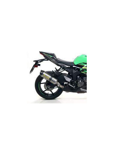 ARROW Escape Race-Tech Negro aluminio Kawasaki ZX-6R 636 19-20