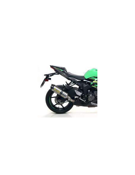 ARROW Escape Race-Tech Negro aluminio Kawasaki ZX-6R 636 19-20
