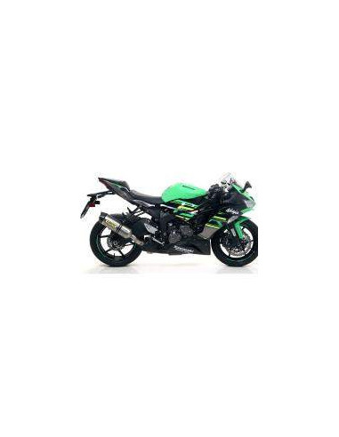 ARROW Escape Race-Tech Negro aluminio Kawasaki ZX-6R 636 19-20