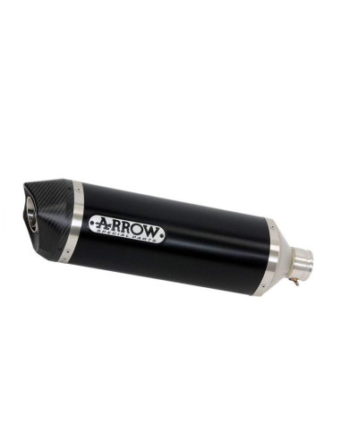 ARROW Escape aluminio negro Kawasaki Versys 1000 19-