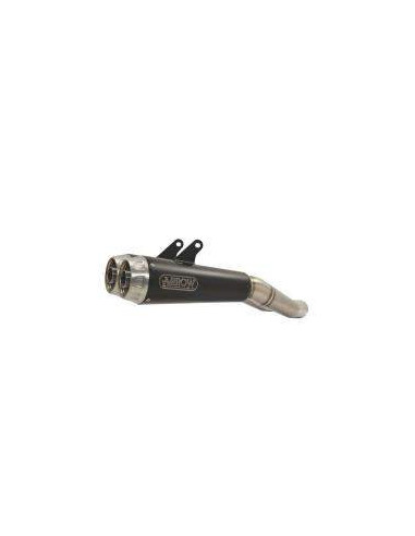 ARROW Escape acero negro Ducati Hypermotard 950 19-