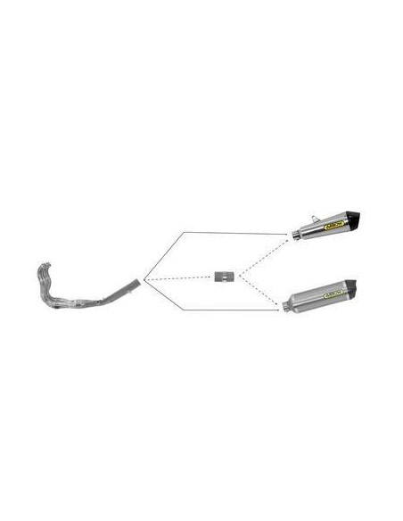 ARROW Colector Racing BMW S 1000 R - S1000RR 19-