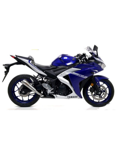 ARROW Escape acero Yamaha YZFR3 19-