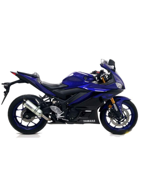 ARROW Escape thunder aluminio Yamaha yzf r3 19-