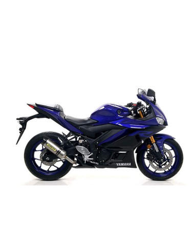 ARROW Escape thunder titanio Yamaha yzf r3 19-