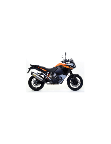 ARROW Escape titanio fondo carbono KTM 1290 SuperDuke 14-/R 17-/GT 17-