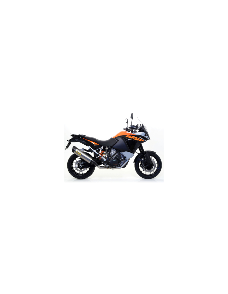 ARROW Escape titanio fondo carbono KTM 1290 SuperDuke 14-/R 17-/GT 17-
