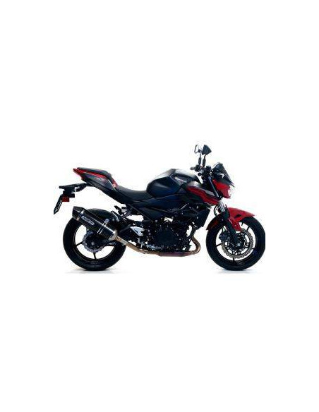 ARROW Escape carbono Kawasaki Z-Ninja 400 18- Race-Tech