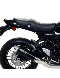 ARROW Escape acero negro copa aluminio Kawasaki Z900RS 18-