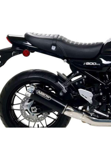 ARROW Escape acero negro copa aluminio Kawasaki Z900RS 18-