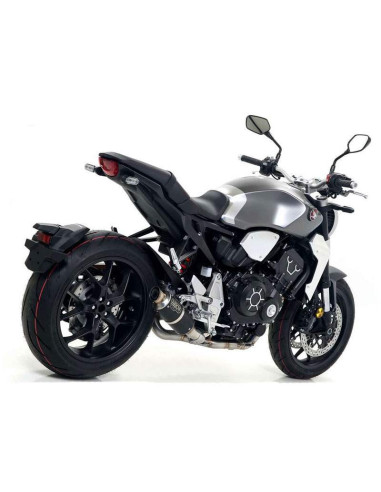 ARROW Escape acero negro Honda CB1000R 18- GP2