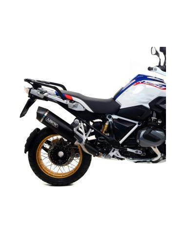 ARROW Escape aluminio negro BMW R1200GS-R1250GS