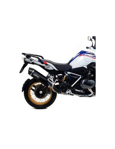 ARROW Escape aluminio negro BMW R1200GS-R1250GS