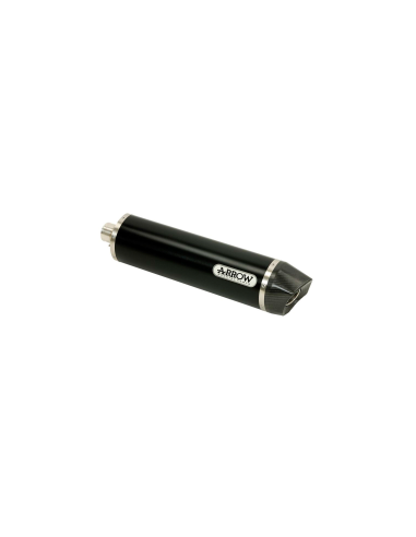 ARROW Escape aluminio negro BMW R1200GS-R1250GS