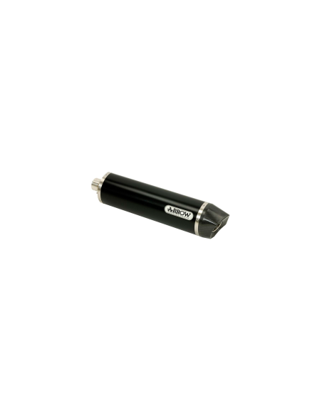 ARROW Escape aluminio negro BMW R1200GS-R1250GS