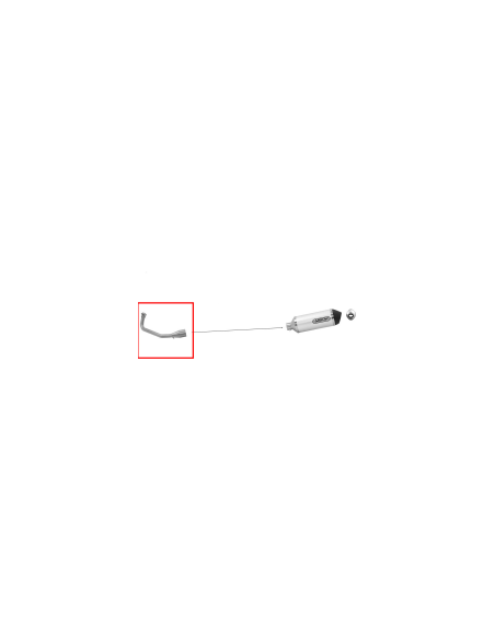ARROW Colector catalico Urban Honda SH125/150i 17-, PCX125