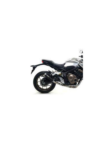 ARROW Escape acero inoxidable negro Pro-Race Honda CB650R-CBR650R OC