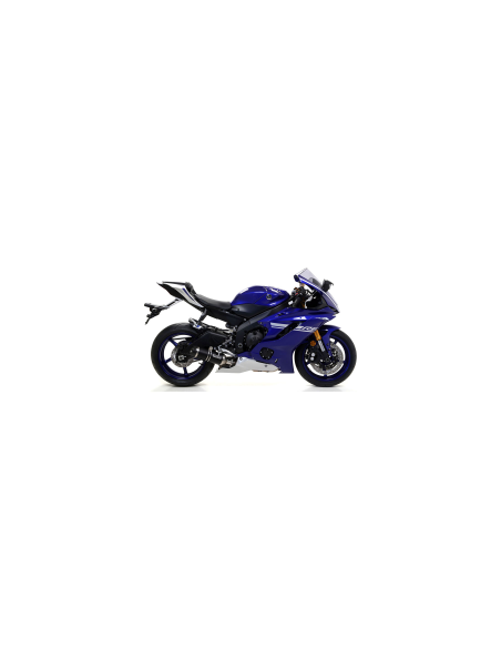 ARROW Escape aluminio negro Black Thunder Yamaha YZF 600 R6 17-
