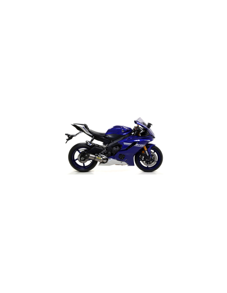 ARROW Escape titanio Thunder Approved Yamaha YZF 600 R6 17-