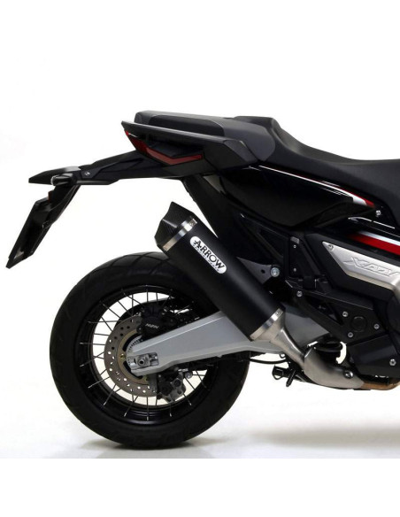 ARROW Escape aluminio negro terminal carbono Honda XADV 750 17-