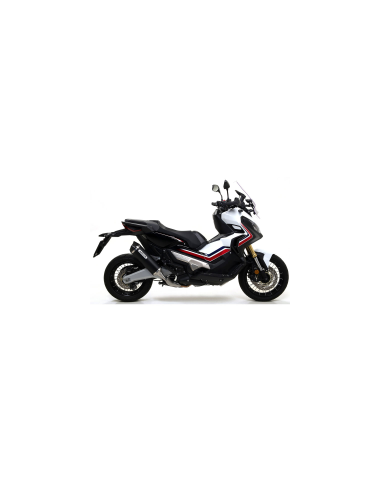 ARROW Escape aluminio negro terminal carbono Honda XADV 750 17-