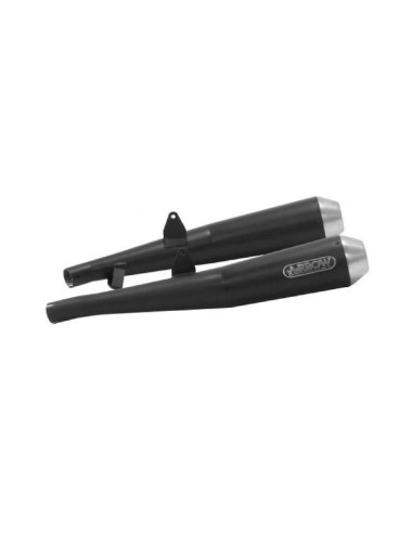 ARROW Juego escapes acero negro Honda CB1100EX/RS 17-