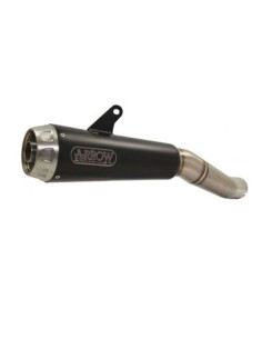 ARROW Escape acero negro Suzuki GSXS750 17-20