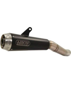 ARROW Escape acero negro ProRace Dark Kawasaki Z900-E 17-