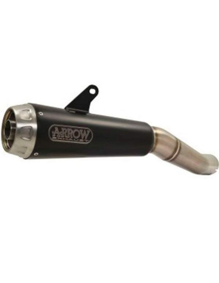 ARROW Escape acero negro ProRace Dark Kawasaki Z900-E 17-