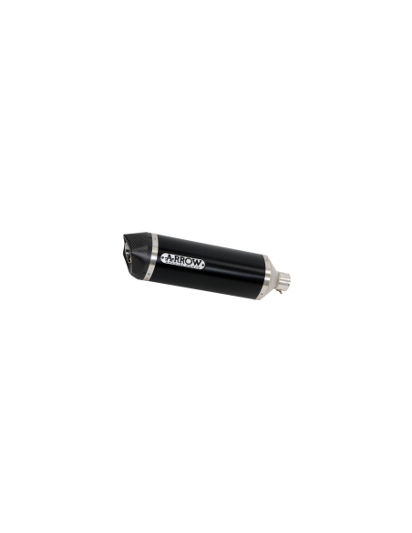 ARROW Escape aluminio negro fondo carbono RaceTech Dark Kawasaki Z900-E 17-