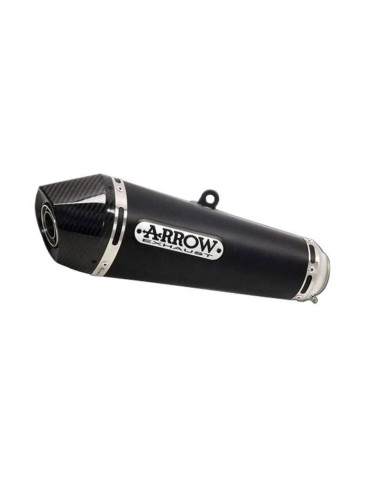 ARROW Escape acero negro XKone Dark Kawasaki Z900-E 17-