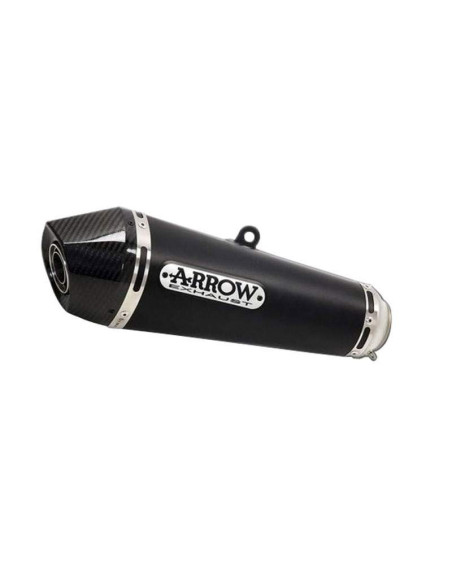 ARROW Escape acero negro XKone Dark Kawasaki Z900-E 17-