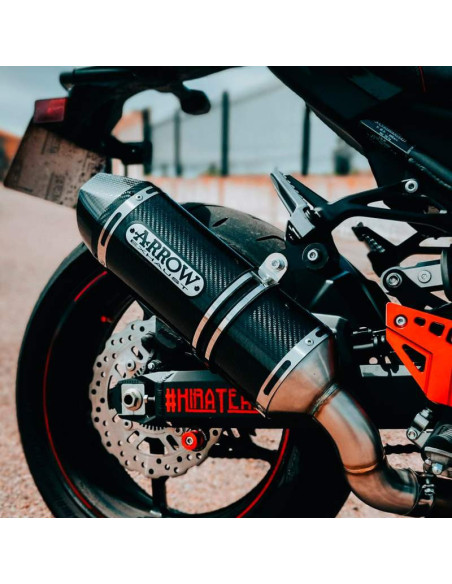 ARROW Escape carbono terminal carbono RaceTech Kawasaki Z900-E 17-