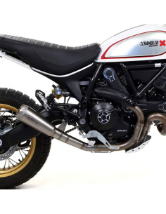 ARROW Escape titanio ProRace Ducati Scrambler 800 Desert Sled 17-