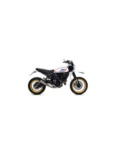 ARROW Escape titanio ProRace Ducati Scrambler 800 Desert Sled 17-