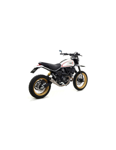 ARROW Escape titanio ProRace Ducati Scrambler 800 Desert Sled 17-
