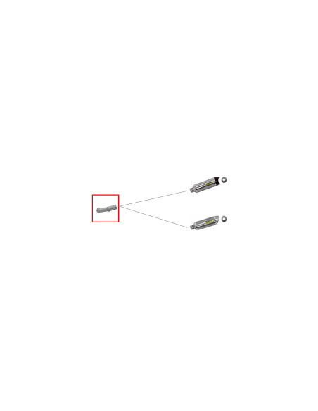 ARROW Conector colector acero KTM Duke 125-390 17-20