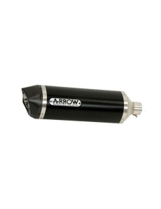 ARROW Escape aluminio negro fondo carbono KTM Duke 125-390,RC390 17- OC 2
