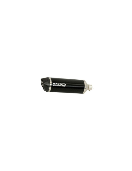 ARROW Escape aluminio negro fondo carbono KTM Duke 125-390,RC390 17- OC