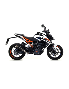 ARROW Escape acero negro GP2 KTM Duke 125-390 17-20 2
