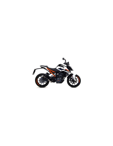 ARROW Escape acero negro KTM Duke 125-390 17-