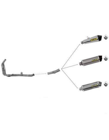 ARROW Colector Honda CB 500F 16- / CBR 500R 16-