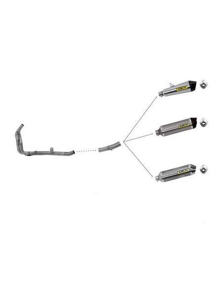 ARROW Colector Honda CB 500F 16- / CBR 500R 16-
