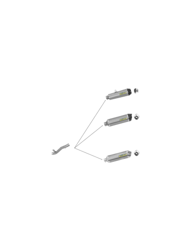 ARROW Conector para colector KAWASAKI ZX-10R 11-15